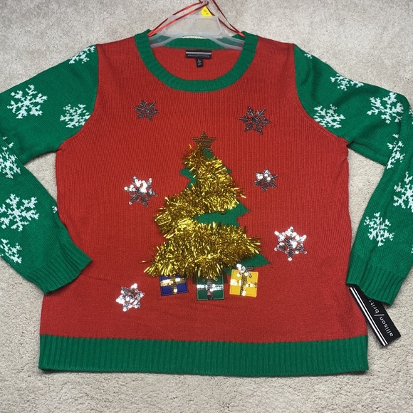⚡️NEW!! 🆕 Christmas Tree Ugly Christmas Sweater - Picture 6 of 8